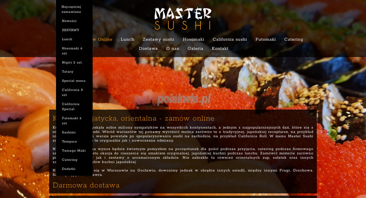 Master Sushi Bartosz Radziwiłłów