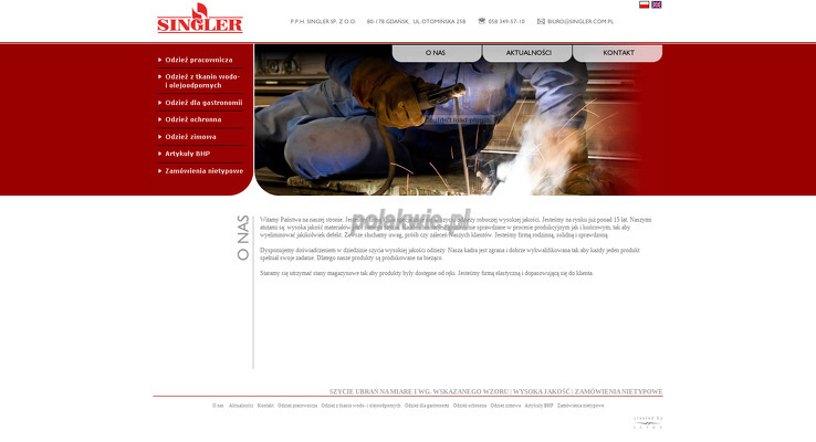 PRZEDSIĘBIORSTWO PRODUKCYJNO HANDLOWE SINGLER SP Z O O